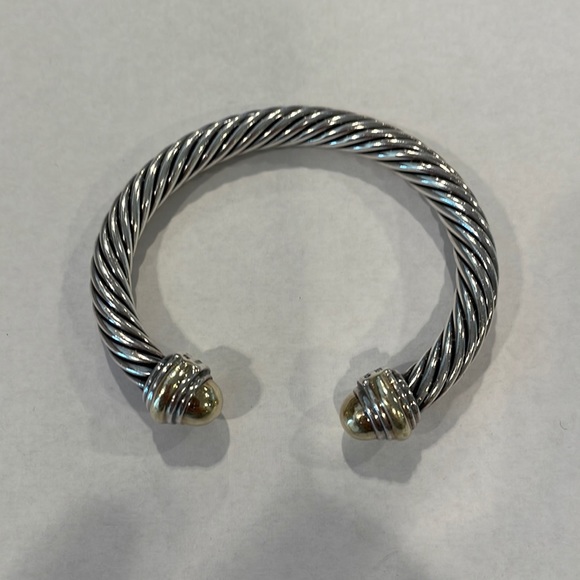 David Yurman Jewelry - David Yurman cable bracelet. Silver and gold.